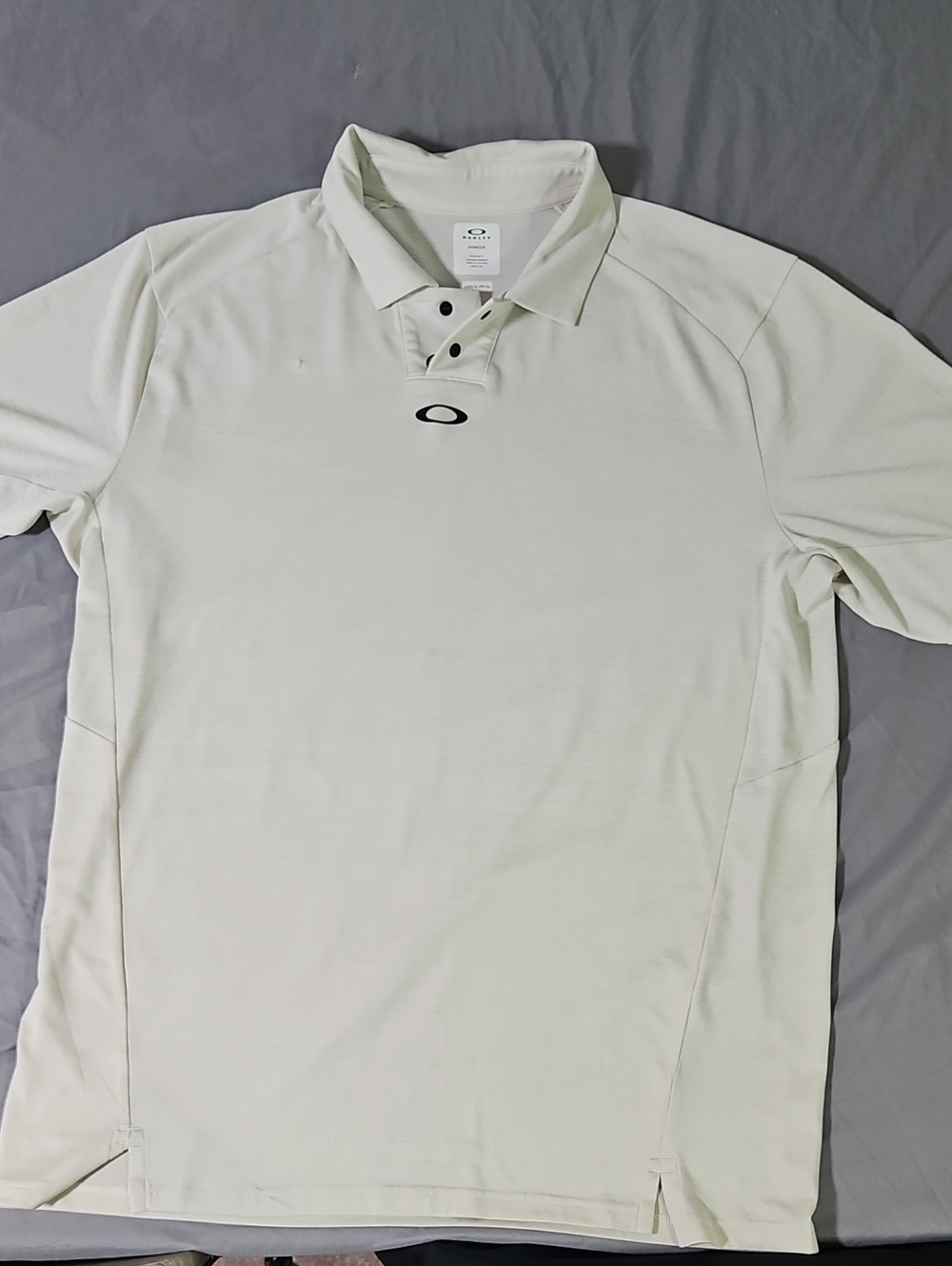 Oakley Men's Off-White Performance Polo